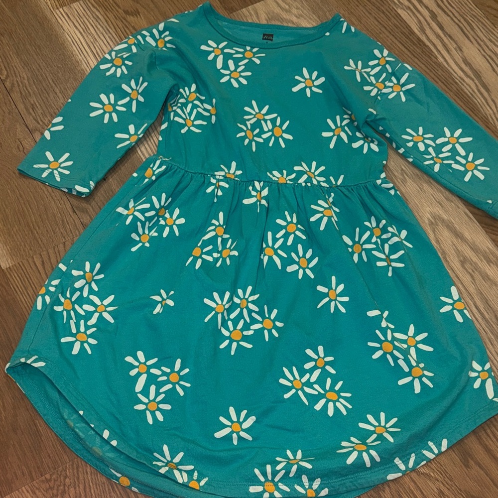 Tea Collection Dress with Daisy Print